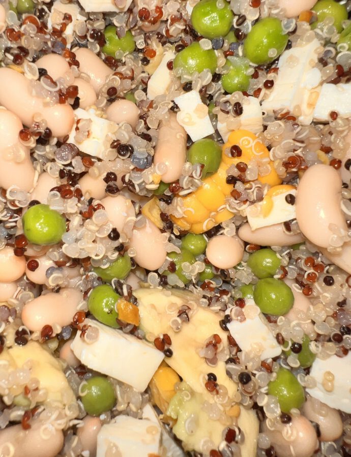 Quinoa & White Bean Protein Salad